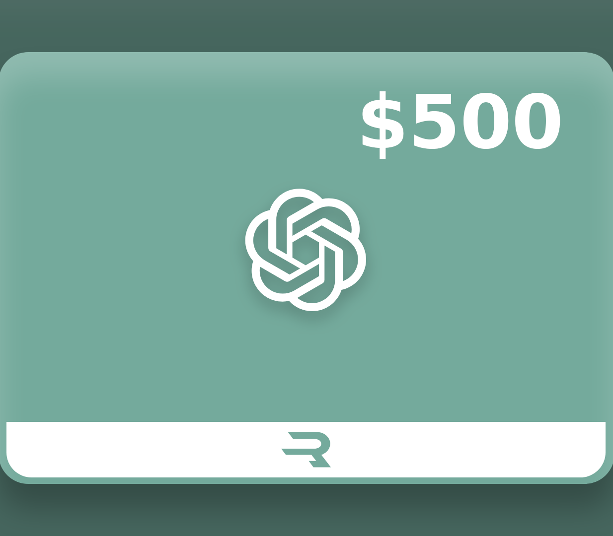 Rewarble ChatGPT USD 500 Подарочная карта