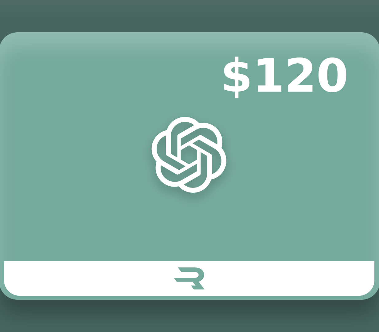 Rewarble ChatGPT USD 120 Подарочная карта
