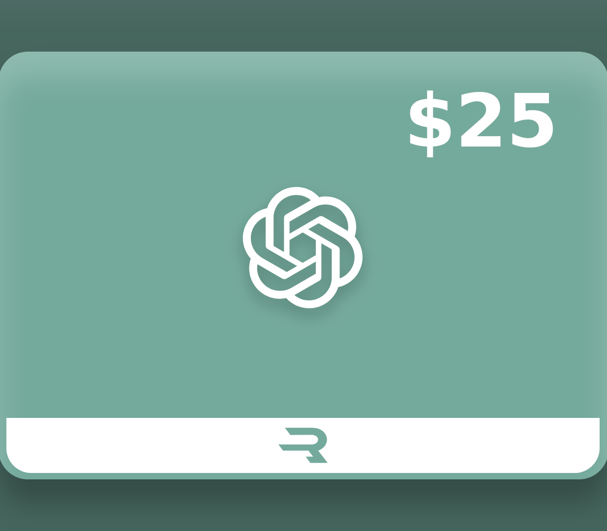 Rewarble ChatGPT USD 25 Подарочная карта