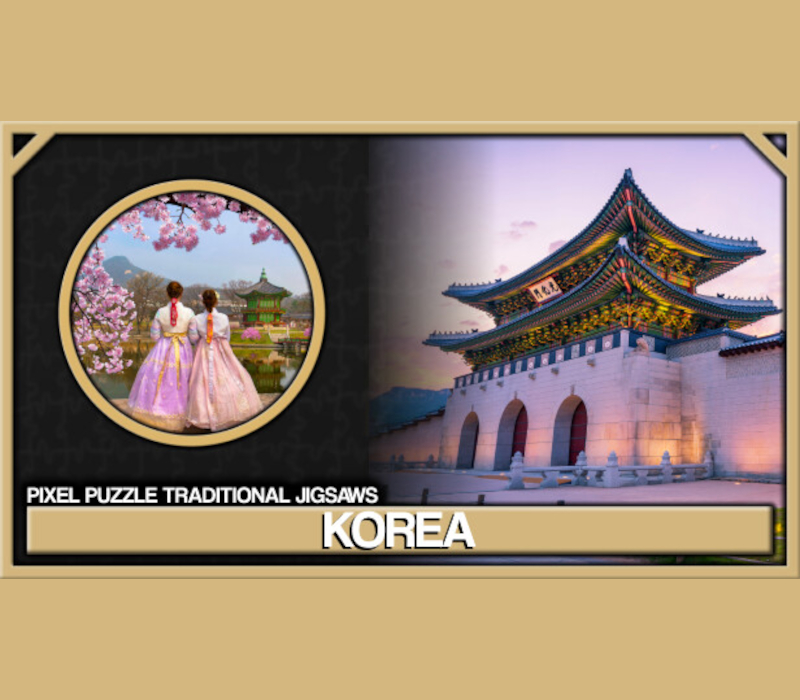 Pixel Puzzles - Traditional Jigsaws Pack: Korea DLC PC Steam Ключ