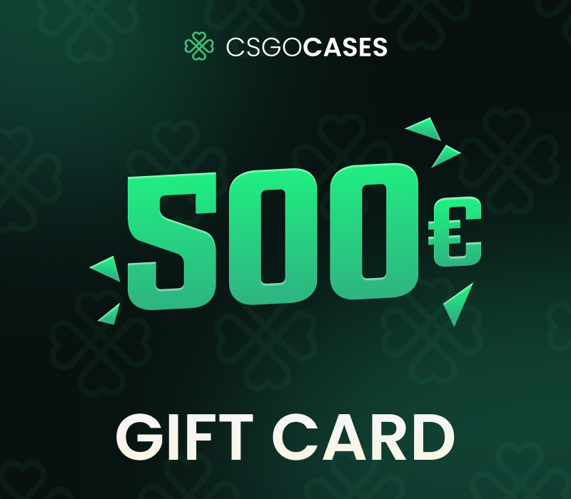 CsgoCases 500 EUR Подарочная карта