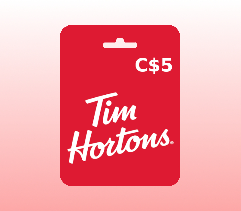 Tim Hortons CAD 5 Подарочная карта CA