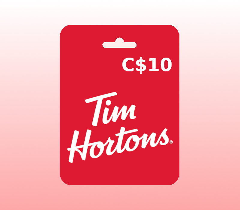 Tim Hortons CAD 10 Подарочная карта CA