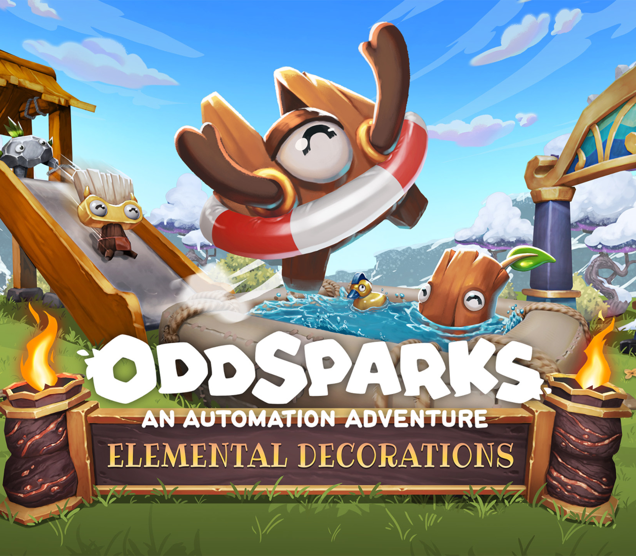 Oddsparks - Craftsman's Elemental Decorations DLC PC Steam Ключ