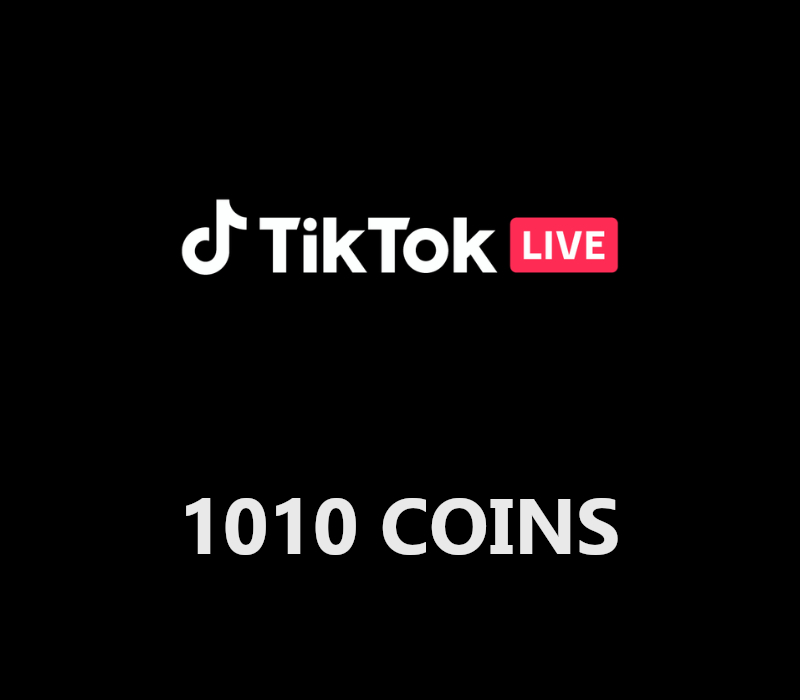 Tiktok 1010 Coins Подарочная карта AE