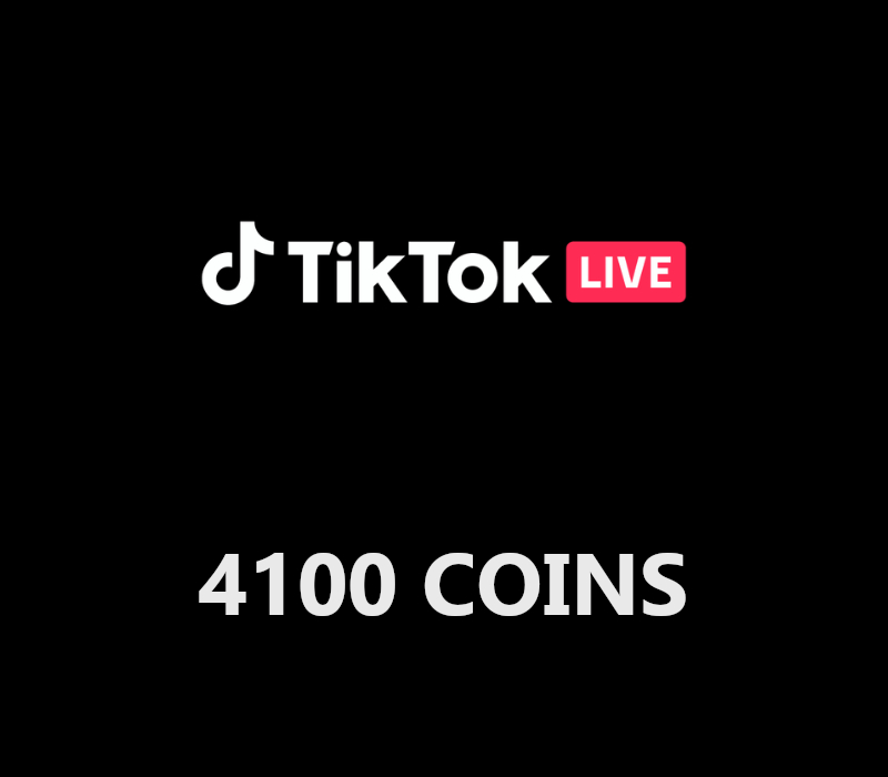 Tiktok 4100 Coins Подарочная карта AE