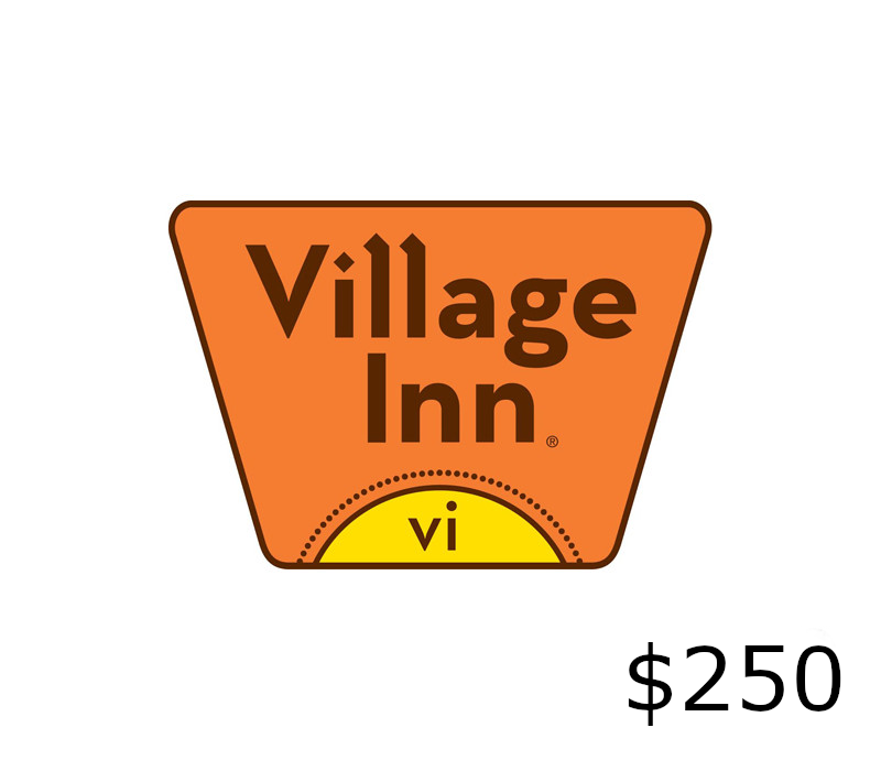 Village Inn USD 250 Подарочная карта US