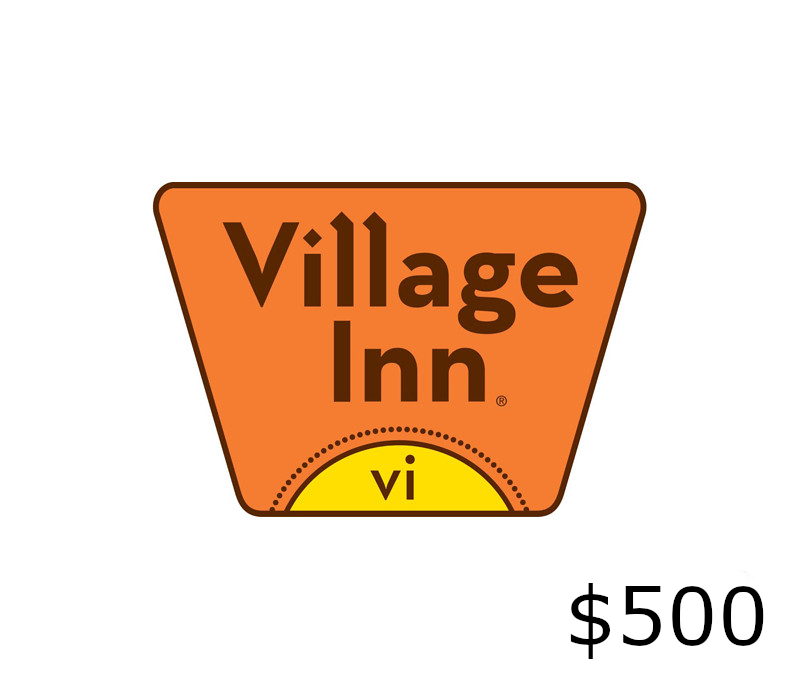 Village Inn USD 500 Подарочная карта US