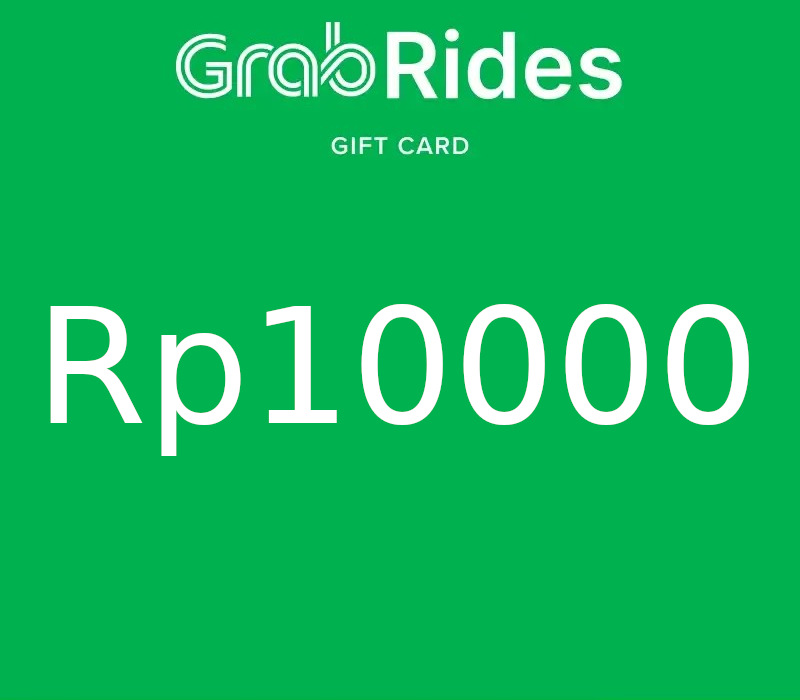 Grab Rides IDR 10000 Подарочная карта ID
