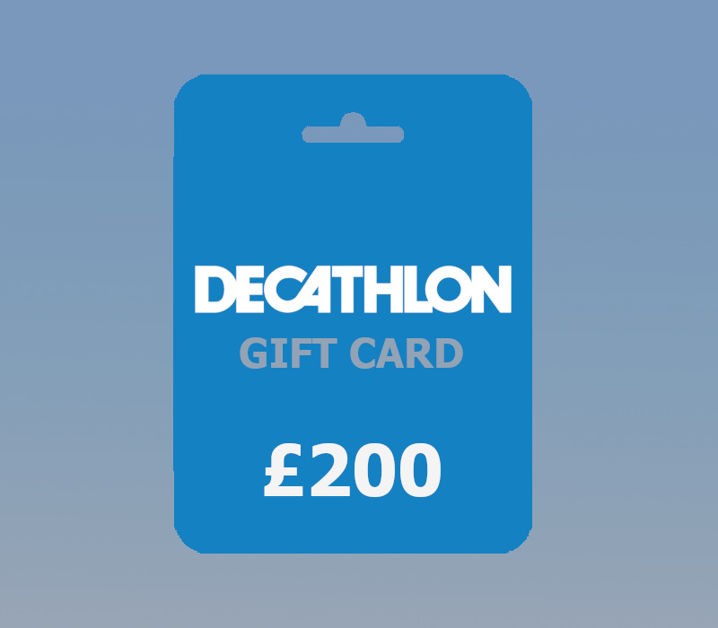 Decathlon GBP 200 Подарочная карта UK