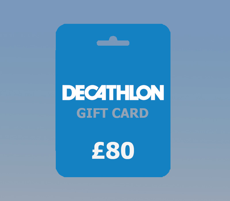 Decathlon GBP 80 Подарочная карта UK