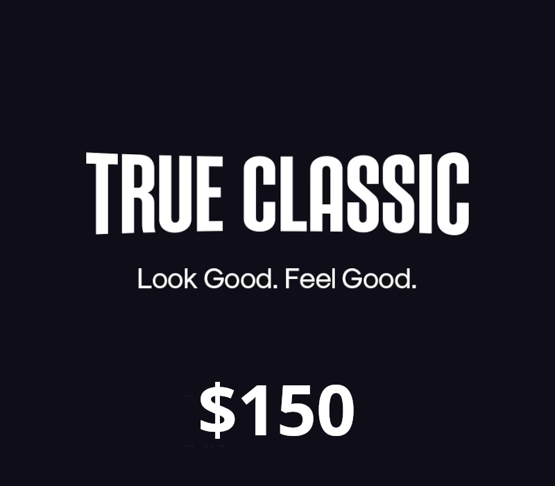 True Classic USD 150 Подарочная карта US