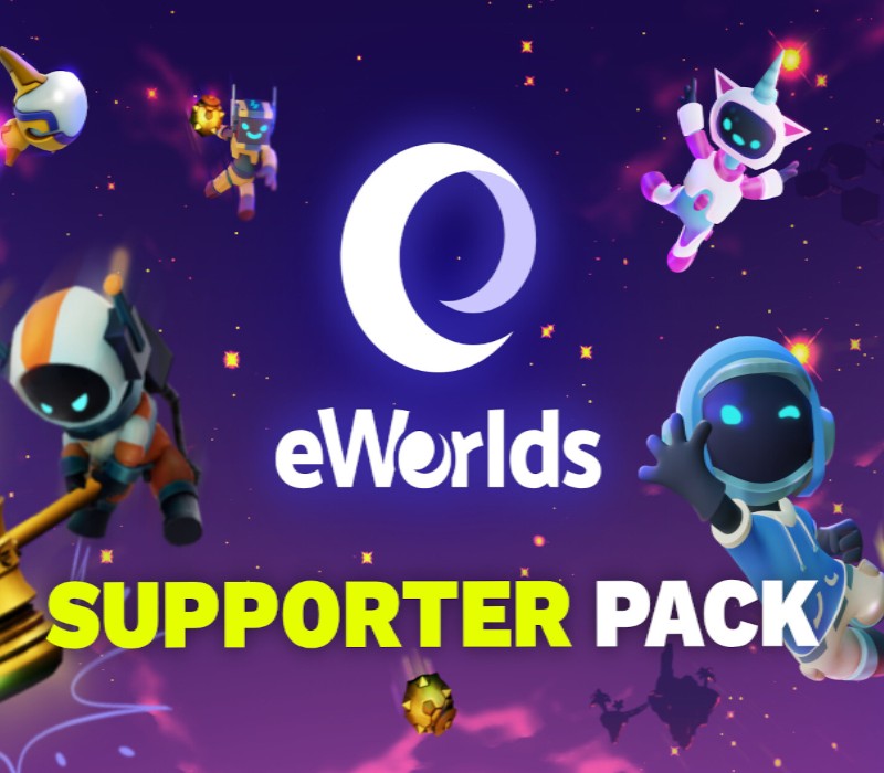 eWorlds - Supporter Pack DLC EU PC Steam Ключ