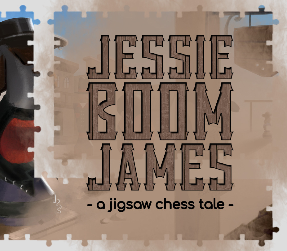 Jessie 'Boom' James - a jigsaw chess tale PC Steam Ключ