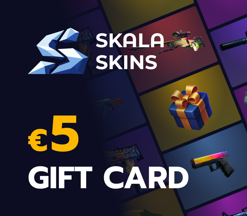 SkalaSkins.com EUR 5 Подарочная карта