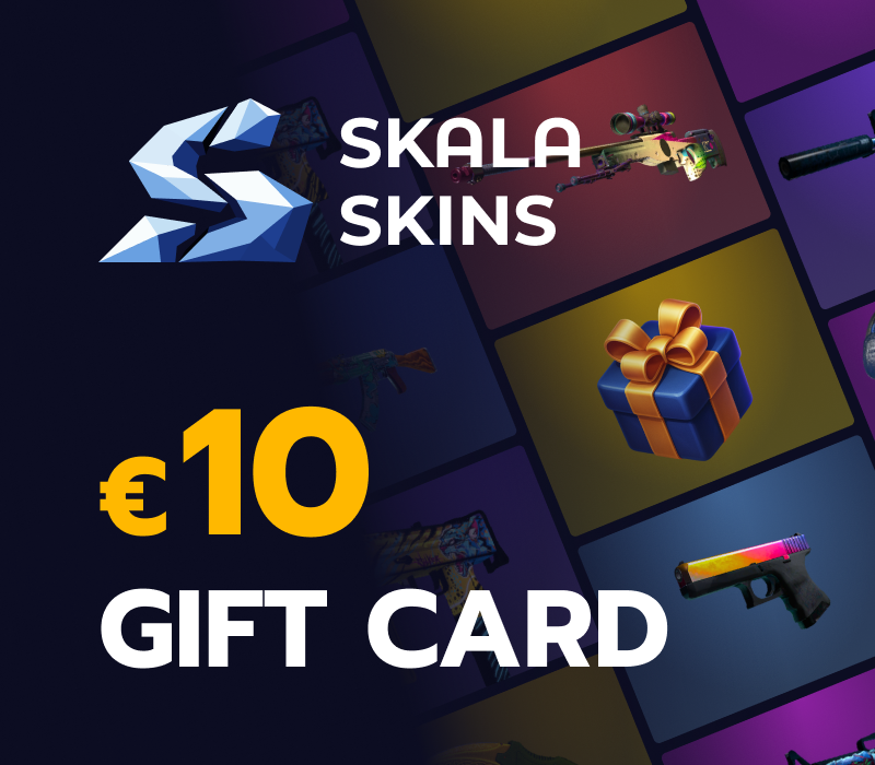 SkalaSkins.com EUR 10 Подарочная карта