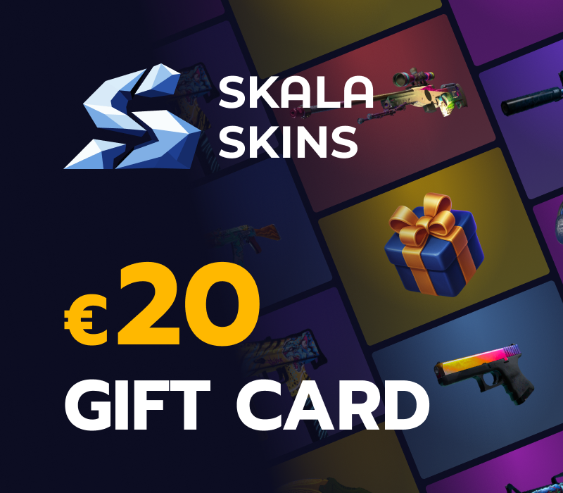 SkalaSkins.com EUR 20 Подарочная карта