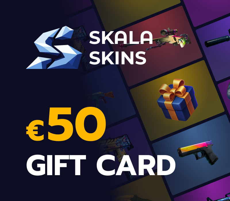 SkalaSkins.com EUR 50 Подарочная карта
