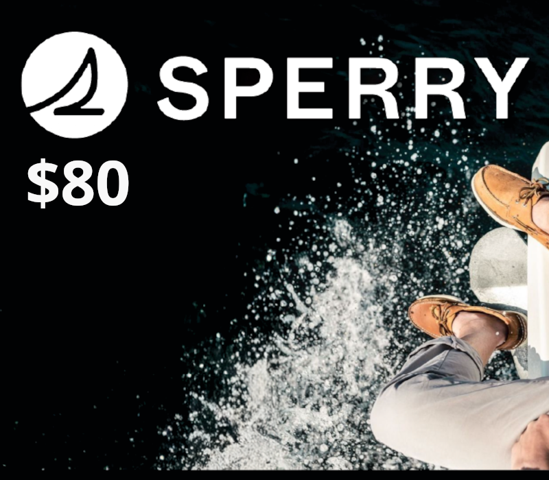 Sperry USD 80 Подарочная карта PA