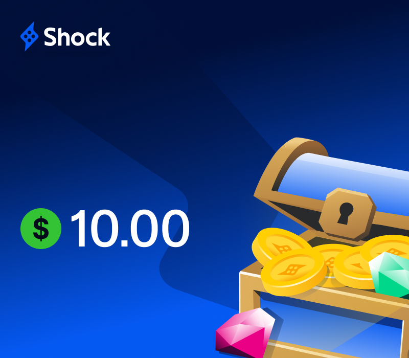 Shock.com USD 10 Подарочная карта