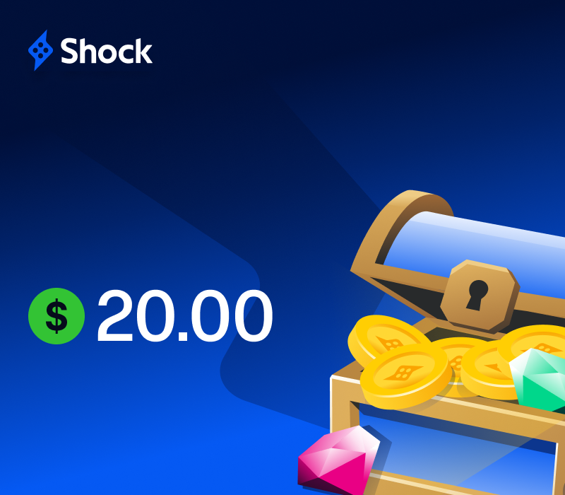 Shock.com USD 20 Подарочная карта