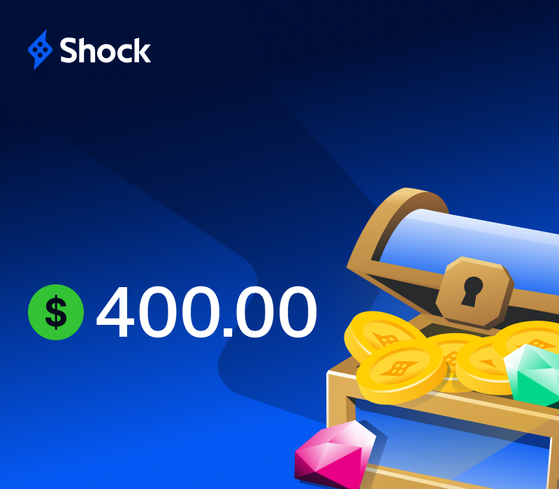 Shock.com USD 400 Подарочная карта