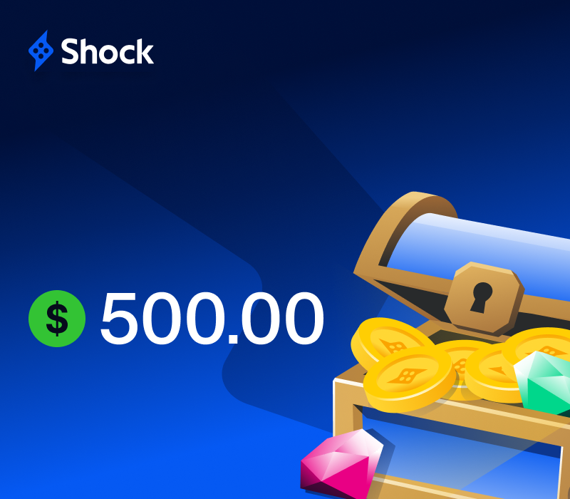 Shock.com USD 500 Подарочная карта