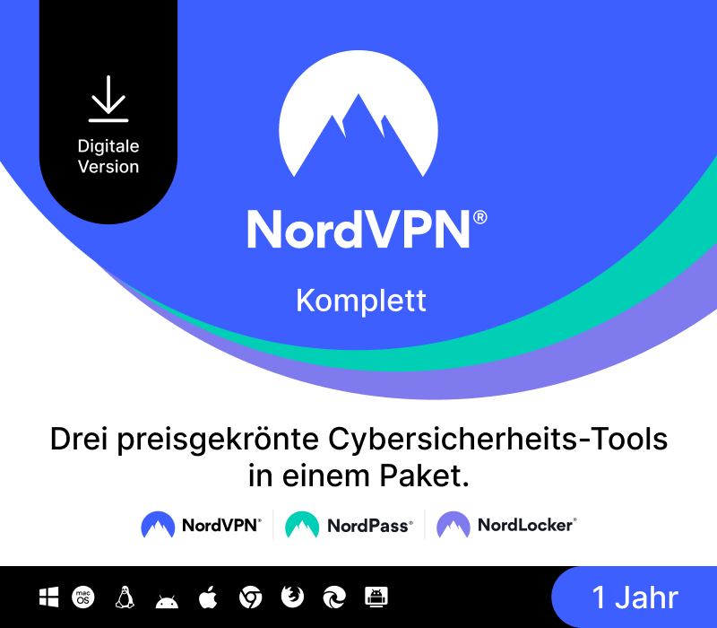 NordVPN Complete DE Ключ (1 Year / 10 Devices)