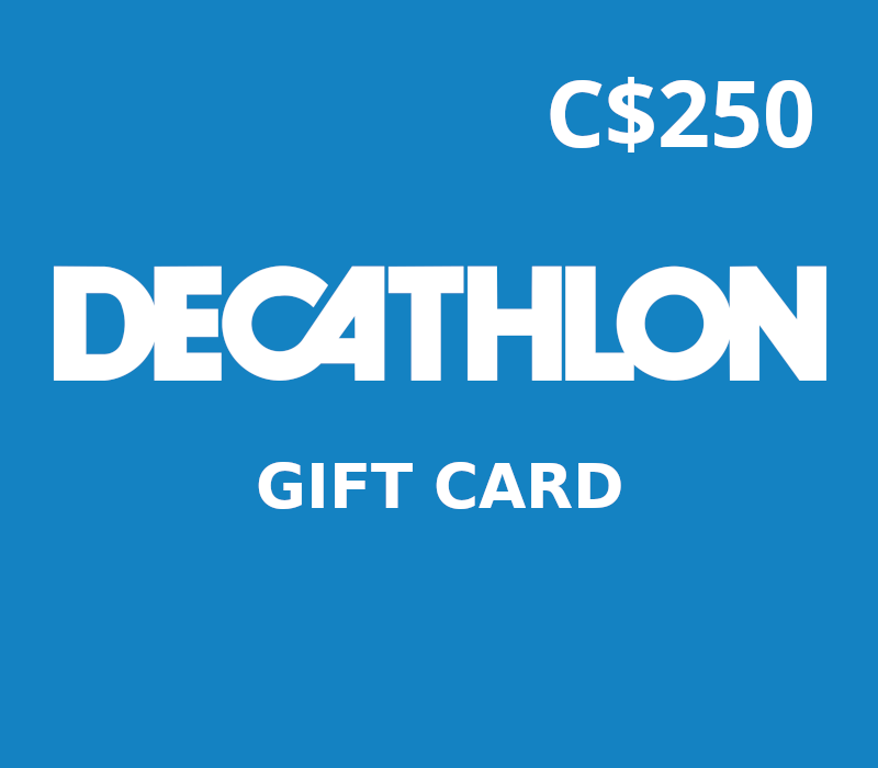 Decathlon CAD 250 Подарочная карта CA