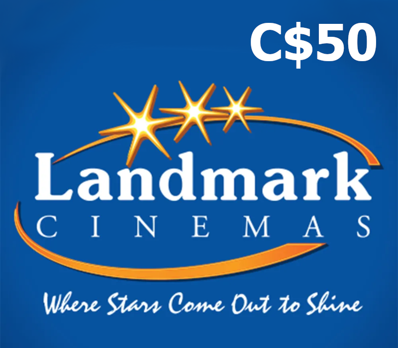 Landmark Cinemas CAD 50 Подарочная карта CA