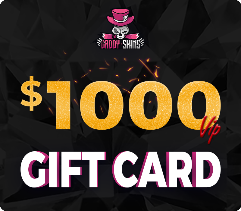 DaddySkins 1000 USD Подарочная карта