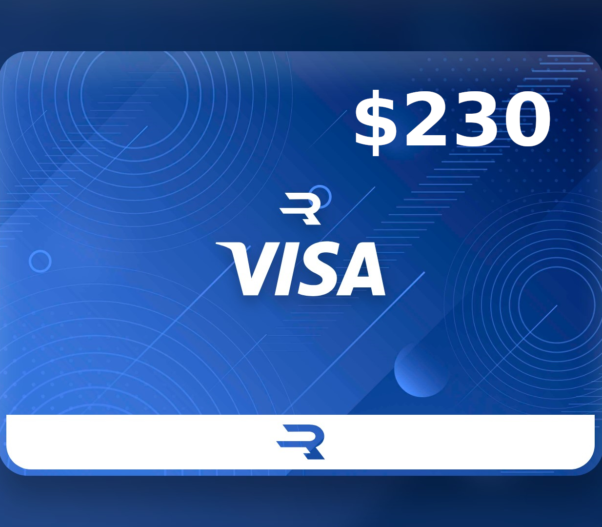 Rewarble VISA USD 230 Подарочная карта