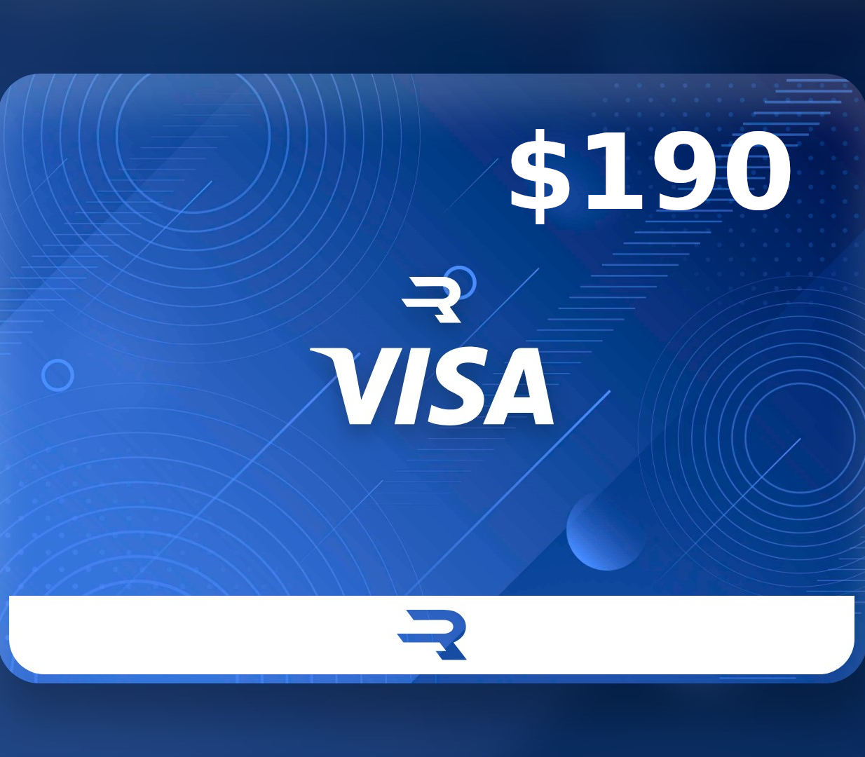Rewarble VISA USD 190 Подарочная карта
