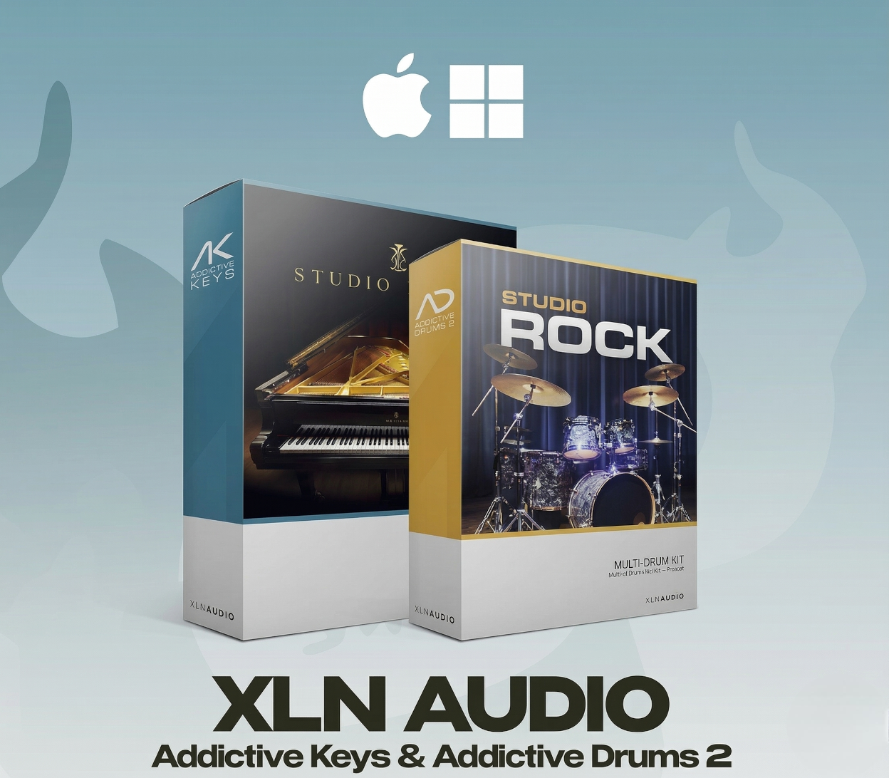 XLN Audio Addictive Keys + Addictive Drums 2 Rock PC/MAC Ключ