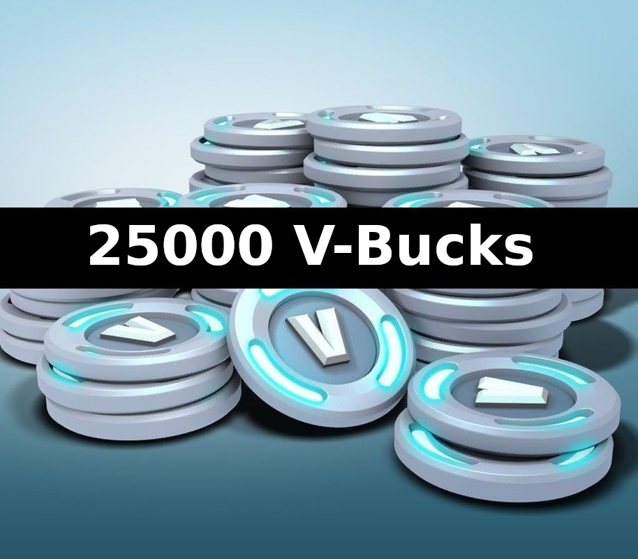 Fortnite - 25000 V-Bucks Epic Games Аккаунт