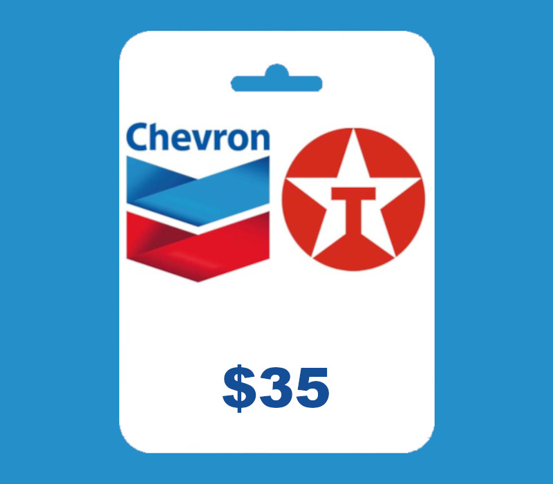 Chevron and Texaco USD 35 Подарочная карта US