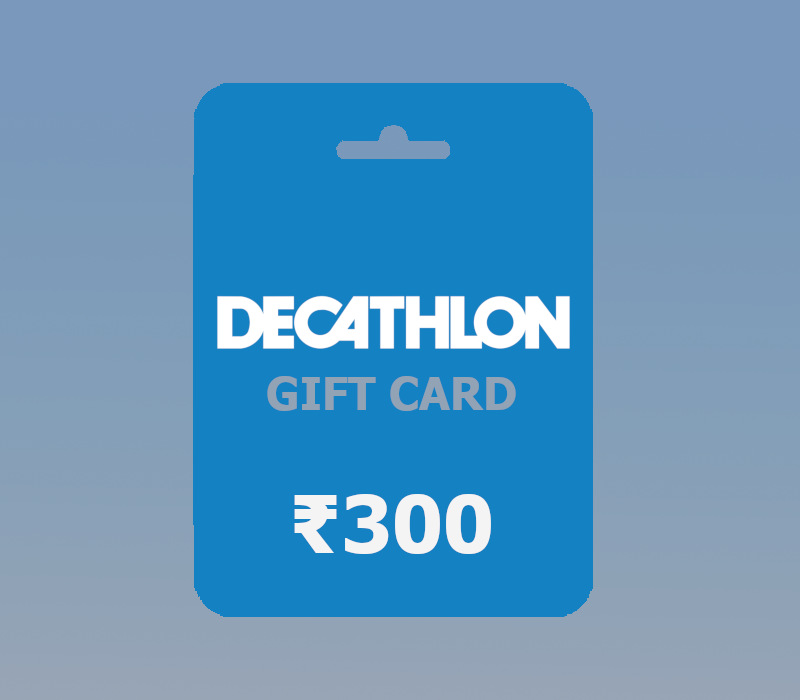 Decathlon INR 300 Подарочная карта IN