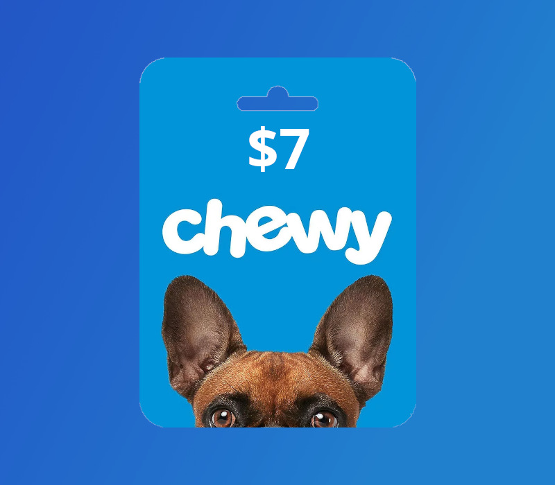Chewy USD 7 Подарочная карта US