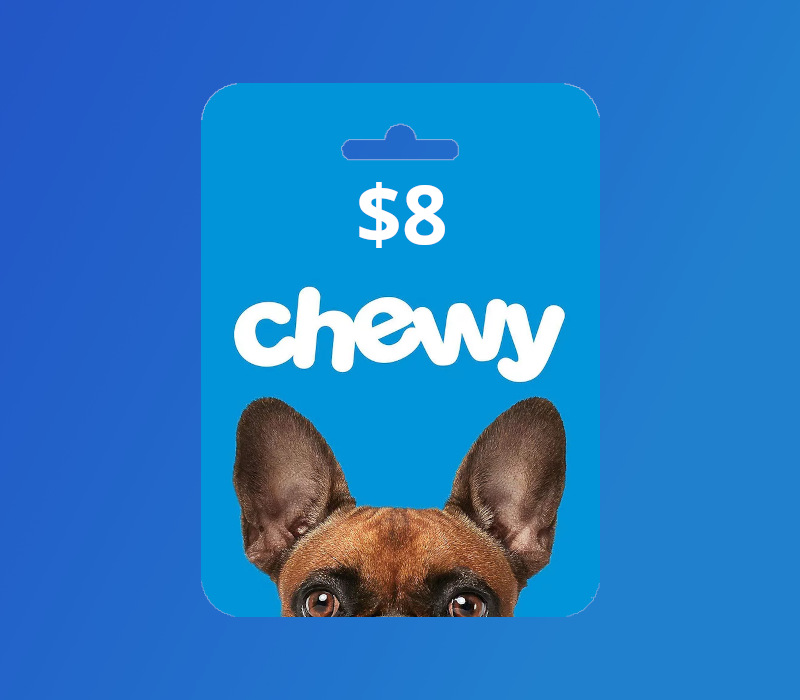 Chewy USD 8 Подарочная карта US