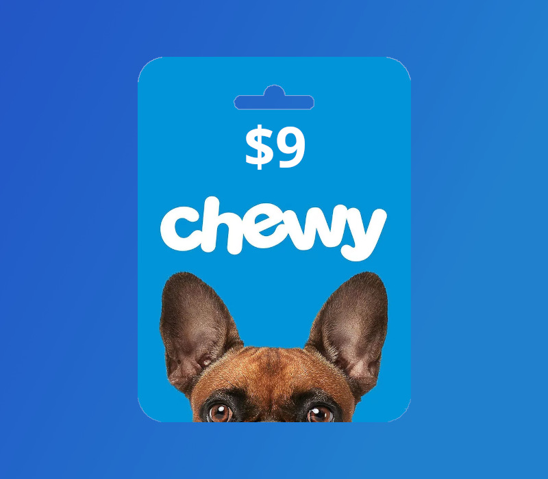 Chewy USD 9 Подарочная карта US