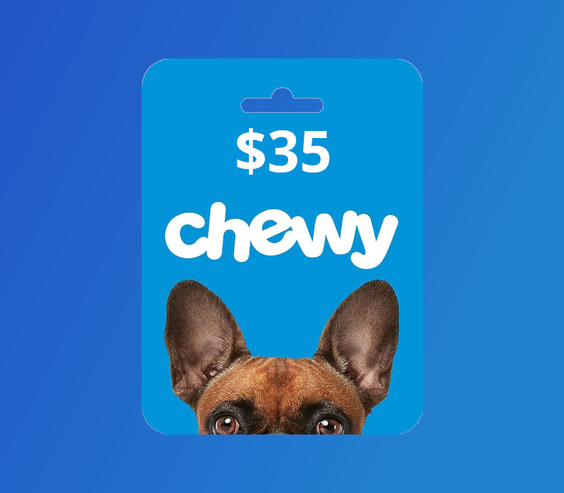 Chewy USD 35 Подарочная карта US