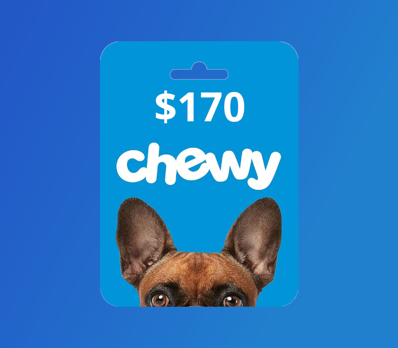 Chewy USD 170 Подарочная карта US