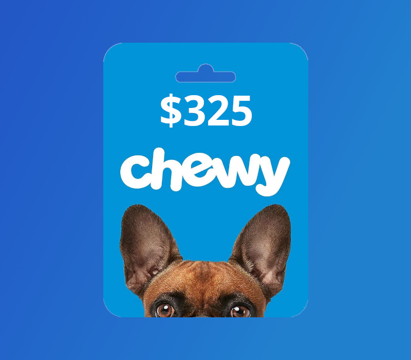 Chewy USD 325 Подарочная карта US