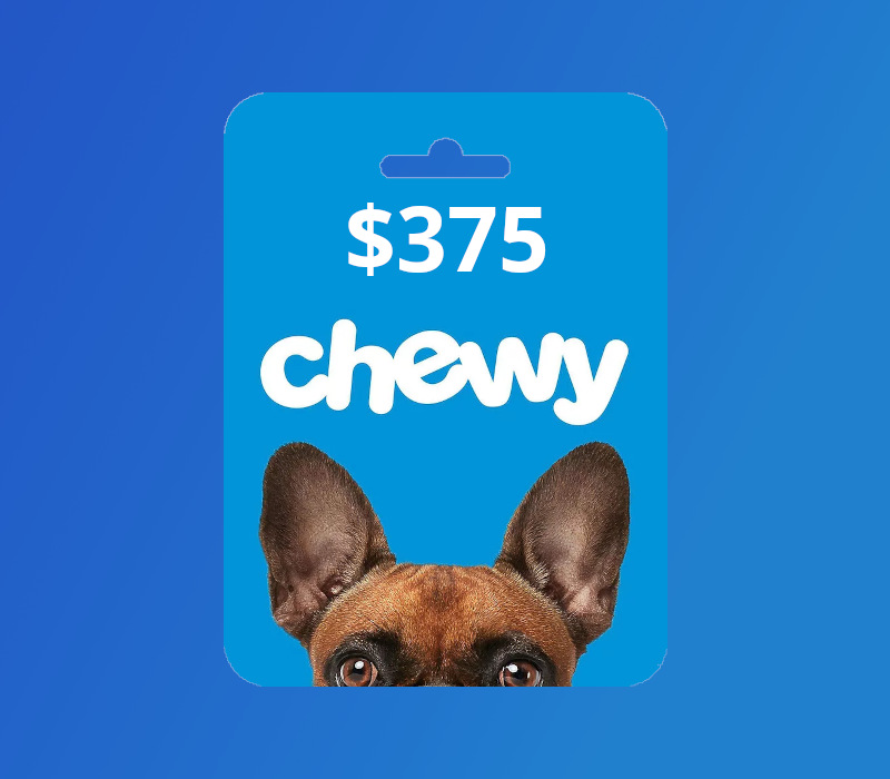 Chewy USD 375 Подарочная карта US