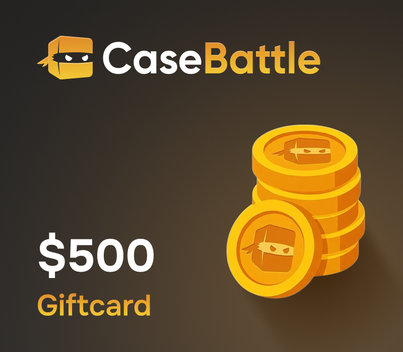 CaseBattle USD 500 Подарочная карта