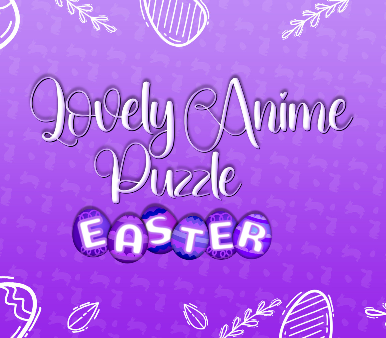 Lovely Anime Puzzle: Easter PC Steam Ключ
