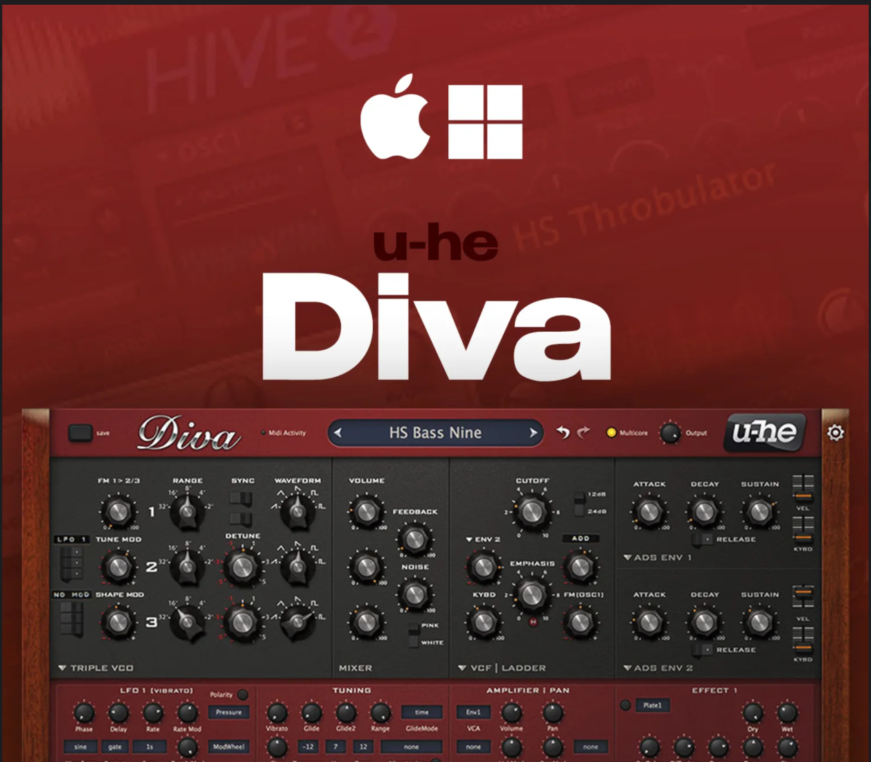 u-he Diva PC/MAC Ключ