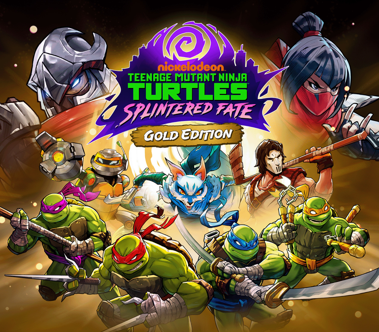 Teenage Mutant Ninja Turtles: Splintered Fate Gold-издание PC Steam Ключ