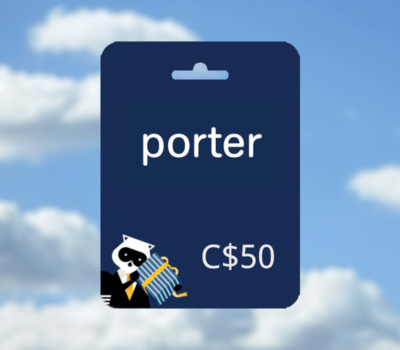 Porter Airlines CAD 50 Подарочная карта CA