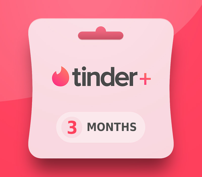 Tinder Plus - 3-Month Subscription Key QA